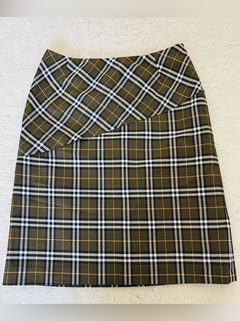 Burberrys Blue Label Multicolor Straight cut Skirt size EU 38